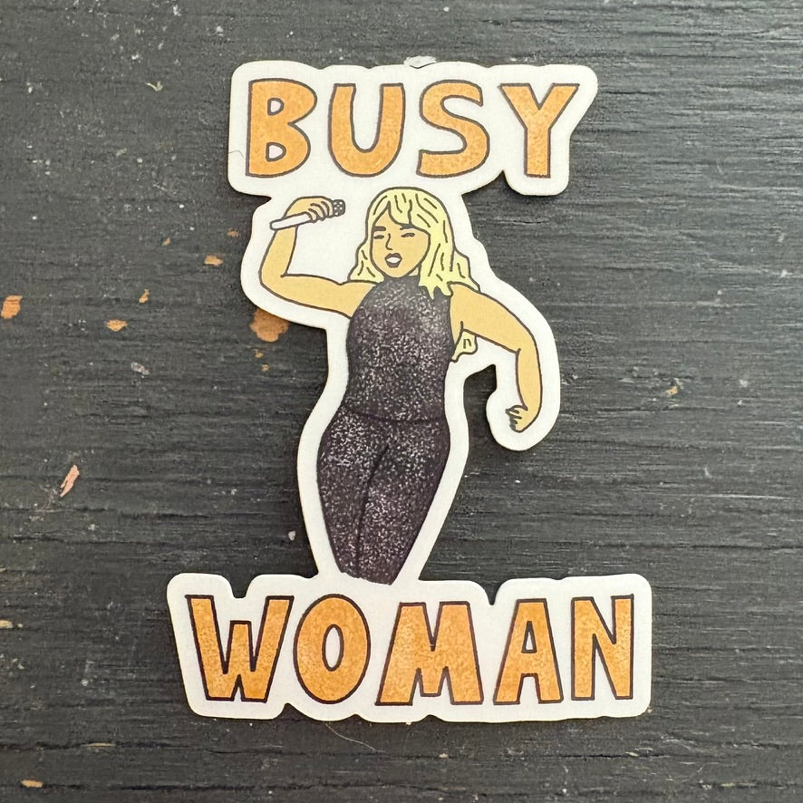 Sabrina Carpenter Busy Woman Sticker