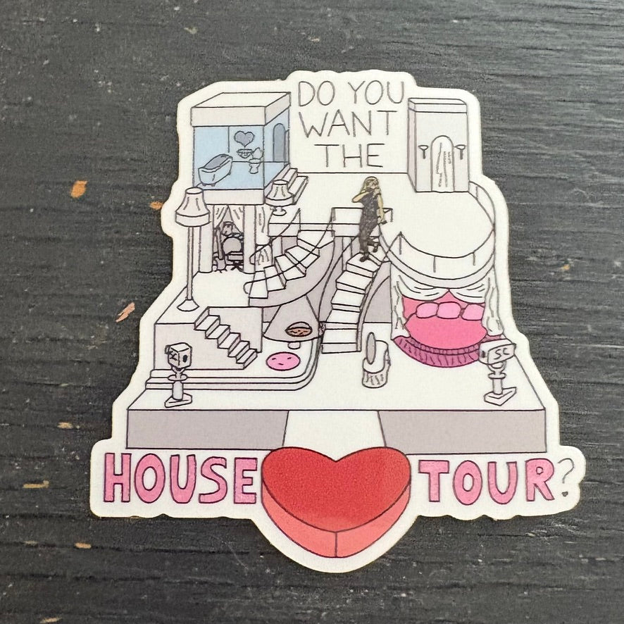 Sabrina Carpenter House Tour Sticker