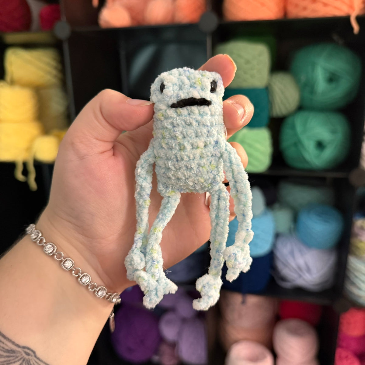 Crochet Leggy Frog
