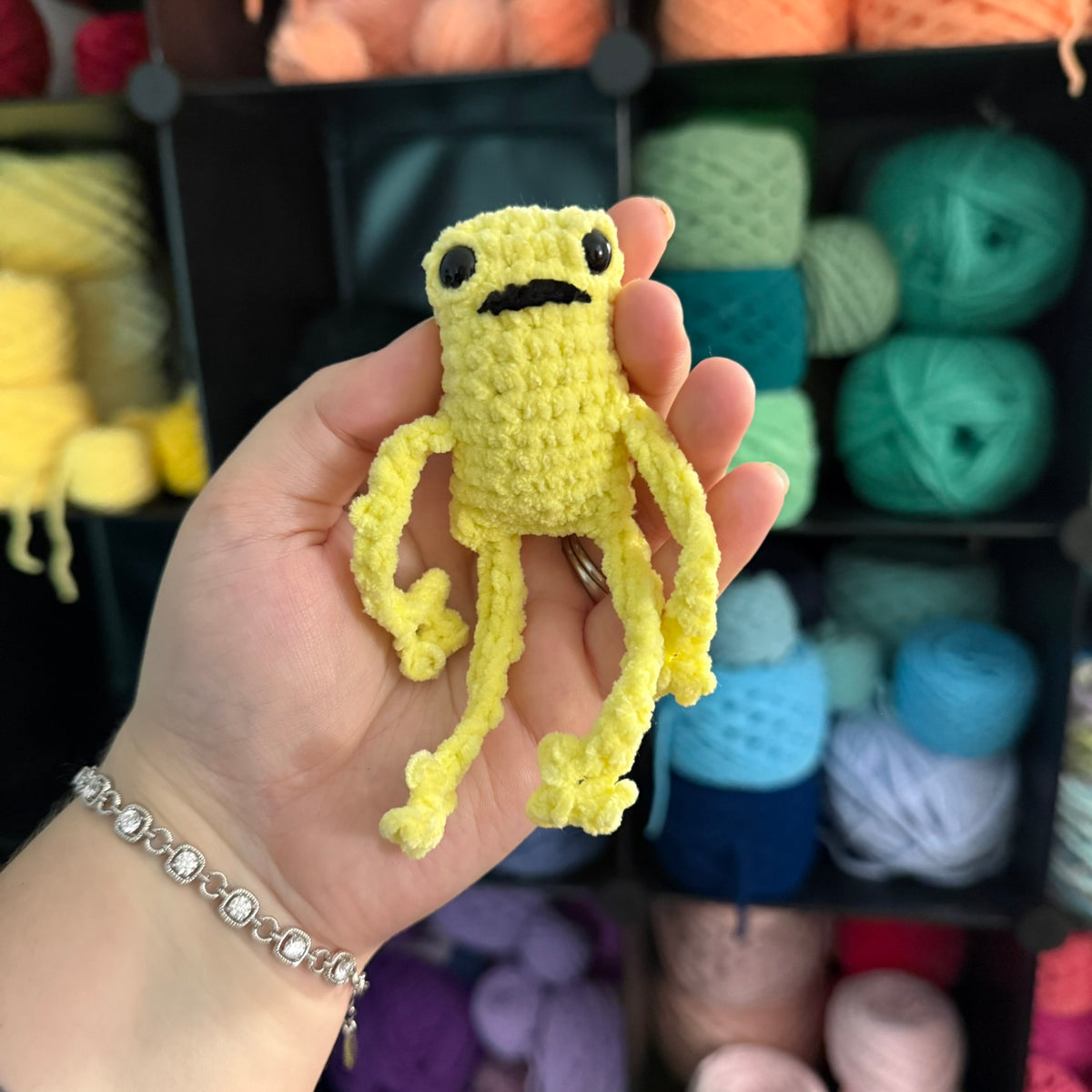 Crochet Leggy Frog
