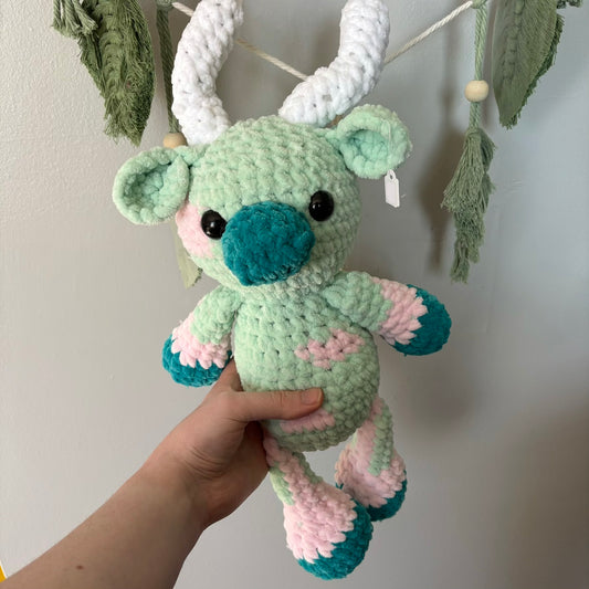 Crochet Long Horn Cow