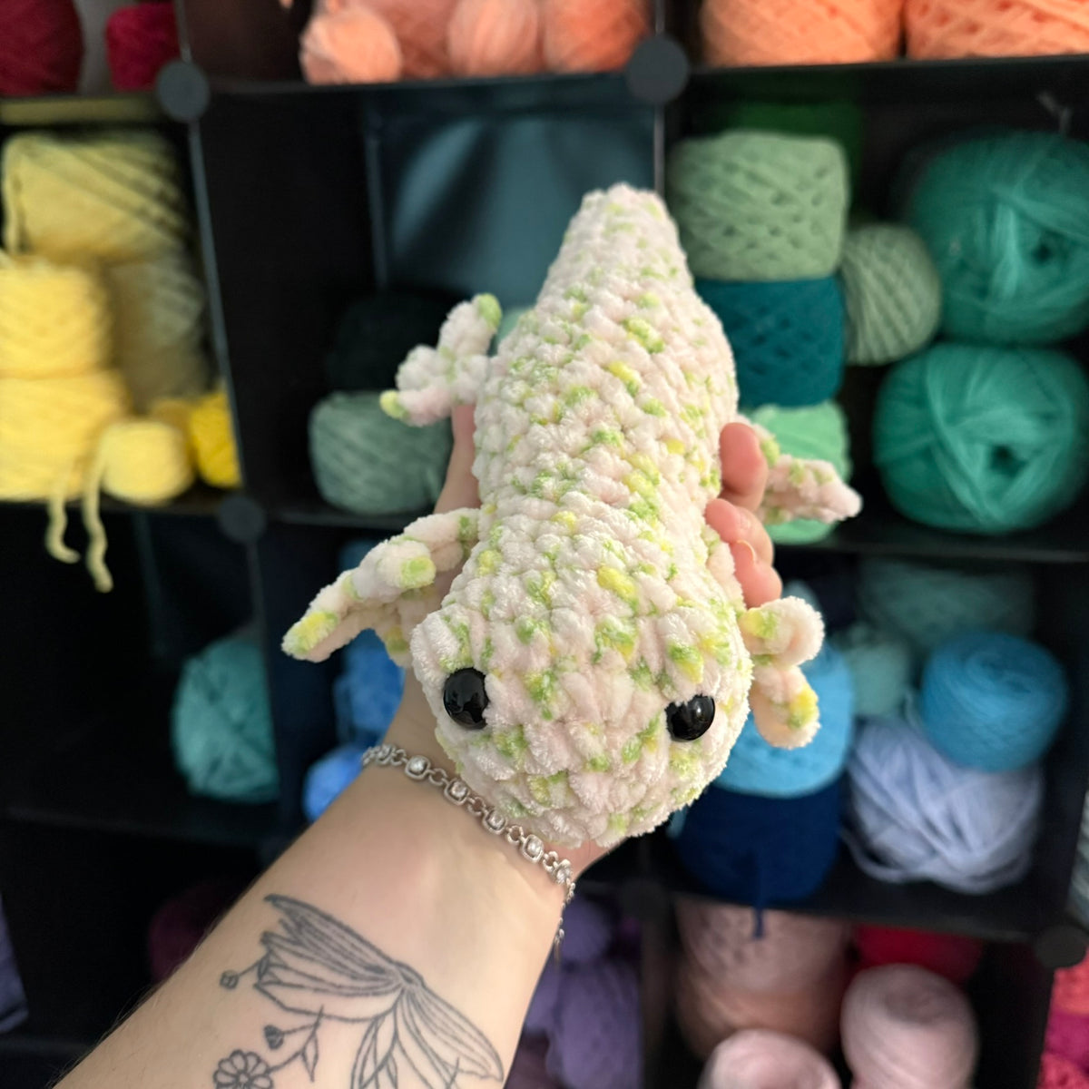 Crochet Gecko