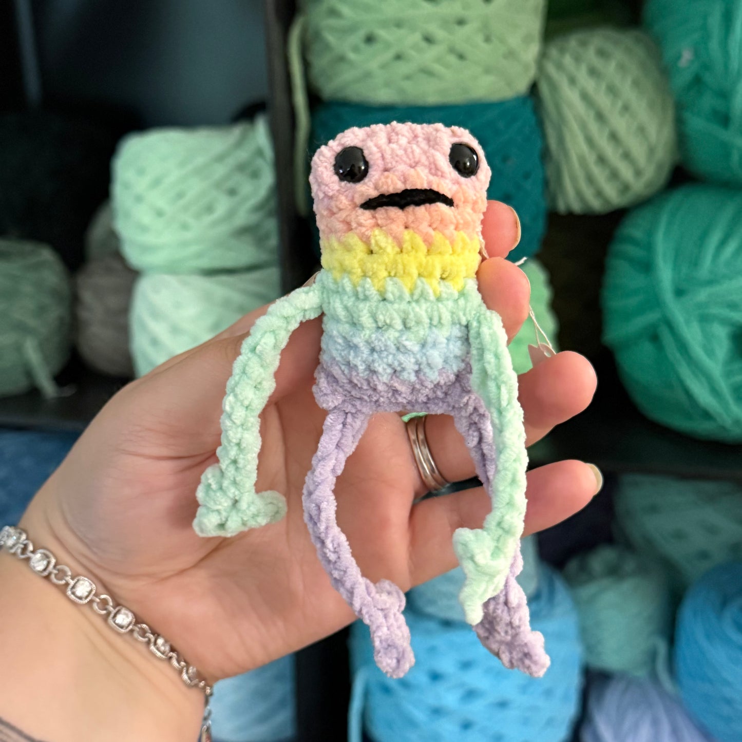 Crochet Leggy Frog