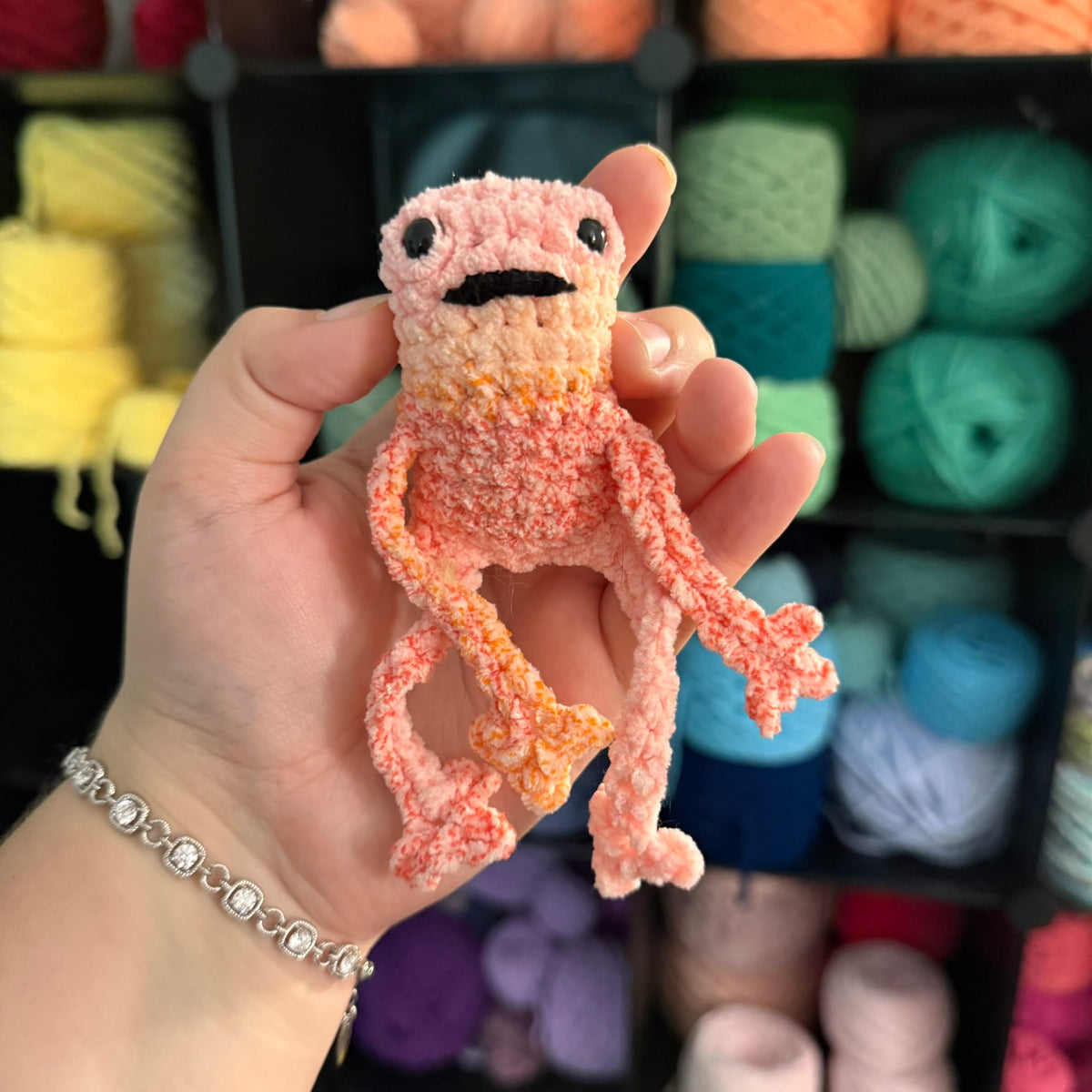 Crochet Leggy Frog