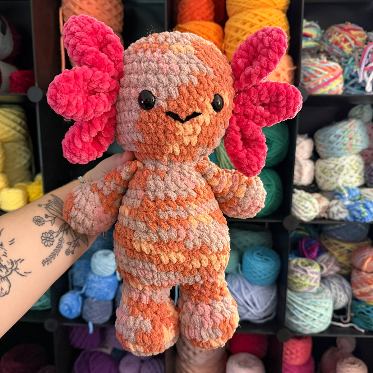 Crochet Axolotl