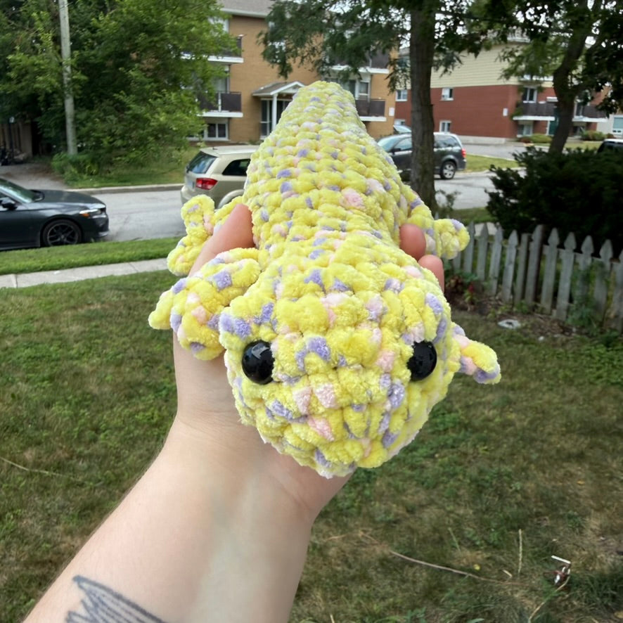 Crochet Gecko