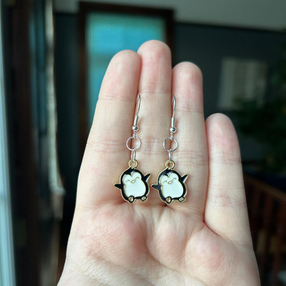 Penguin Earrings