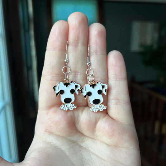 Dalmatian Earrings