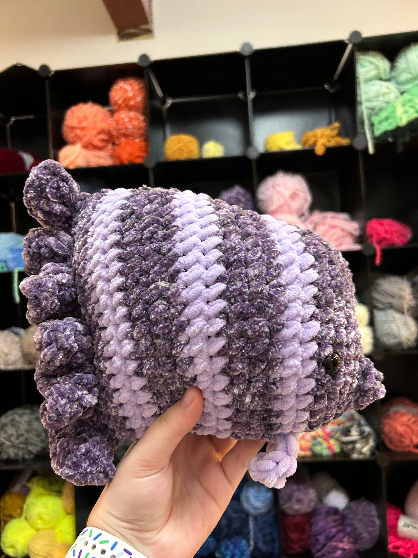 Purple Fish Plushie