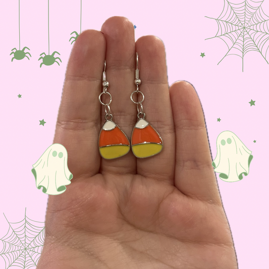 Candy Corn Earrings